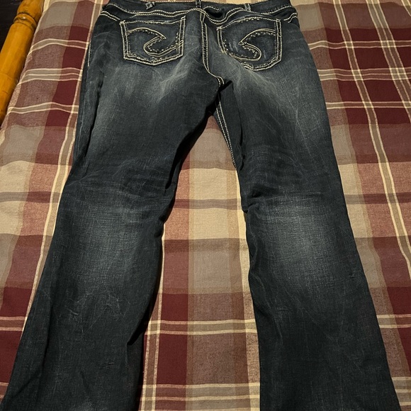 Silver Jeans Denim - Women’s Silver Plus Jeans Suki Straight Size 18 Short